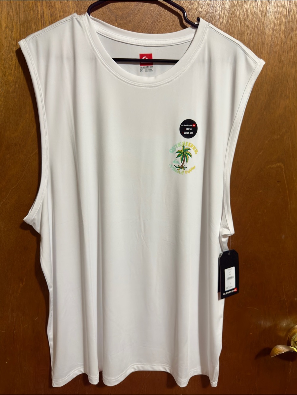 Quiksilver Sleeveless Rash Guard Swim Shirt